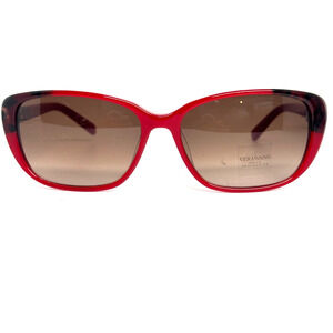 Vera Wang Eyeglasses Frame VAS1 SC 56-15-135 Red Full Rim‎ Flex Hinge H16963
